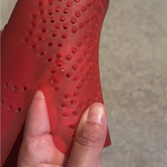 Burberry Women's red and Blue Sandals slide rubber - Picture 5 of 8